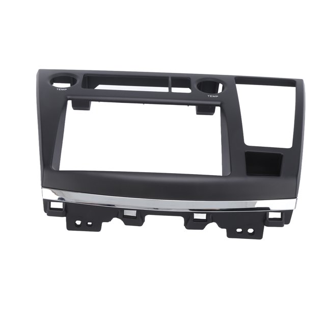 Stereo Panel, 2Din Central Control Interior Decoration Dustproof Fascia Trim For Car Modification