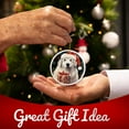 thumbnail image 3 of Great Pyrenees Dog Ornament - Pet Ornament for Christmas Tree - 3" Round Ceramic - Printed in USA - Puppy New Dog - Dog Mom - Dog Dad - Pet Owner - Xmas Decoration DOG0117, 3 of 5