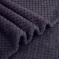 thumbnail image 6 of JeashCHAT Flannel Blanket Fleece Blanket for Sofa Couch Bed Soft Warm Plaid Fleece Bed Blanket Large Mesh Flannel Blanket Breathable, Purple, 28 x 39 Inches Clearance, 6 of 7