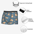 thumbnail image 3 of Yiaed French Bulldog Yoga Print Men's Soft Cotton Boxer Shorts Breathable Boxers Underwear Moisture-Wicking Underwear Stretch Boxer Briefs for Man-X-Large, 3 of 5