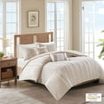 thumbnail image 2 of Harbor House Anslee Duvet Cover Set, Taupe, 2 of 5