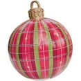thumbnail image 1 of Outdoor Christmas Inflatable Decorated Ball, Christmas Ornaments 23.6Inch Outdoor Christmas PVC Inflatable Decorated Ball for Home Outdoor Christmas Decor with Pump 3, 1 of 3