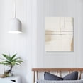 thumbnail image 3 of ARISTURING Canvas Wall Art Minimalist Posters and Prints Style Abstract Wall Art Beige Canvas Painting Nordic Modern Decoration Pictures For Living Room Decor 16x20 inch, 3 of 4
