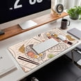 thumbnail image 4 of Japanese Ramen Sushi Desk Mat, Beige XL Mouse Pad. 31.5''''X15.7'''', Non-Slip with Stitched Edges for Computer & Laptop, 4 of 6