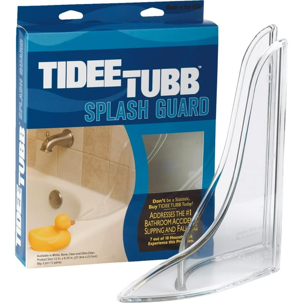 Tub And Shower Splash Guard