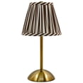 thumbnail image 3 of Home Decor Collection Sterling & Noble Home Brown Striped Rechargeable Table Lamp, 3 of 12