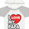 thumbnail image 4 of Inktastic I Love My Papa Boys or Girls Baby Bodysuit, 4 of 5