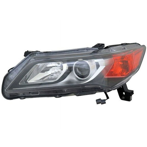 Left Headlight Assembly - Compatible with 2013 - 2015 Acura ILX Sedan 2014