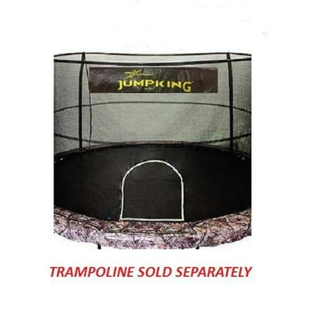 Sealed Logo Enclosure - Bazoongi NET14-MR4-7JK Enclosure netting for 4 Poles & 5.5 in. Springs with JK Logo