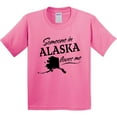 thumbnail image 3 of Inktastic Someone in Alaska Loves Me Youth T-Shirt, 3 of 5