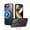 Black, variant on Dteck for iPhone 16e Case 2025, Compatible with MagSafe, Built-in Rotatable Ring Holder Matte Lightweight Military Grade Protection Shockproof Phone Case for iPhone 16e 6.1",Clear