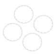 thumbnail image 3 of 4PCS Wheel Rim Protection Ring Scratch Resistant Universal Fit Replacement for Tesla Model 3 2017 to 2023 18in Wheels White, 3 of 9