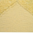 thumbnail image 5 of Better Trends Wedding Ring Collection Loop Design 100 Cotton Curtain Set - Yellow, 5 of 5