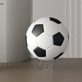 thumbnail image 3 of Sylvtty 1/4Pcs Acrylic Ball Display Stand High Stability Strong Load-bearing Transparent Football Basketball Ball Display Holder Storage Rack, 3 of 6