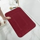 thumbnail image 4 of Alfombra de baño antideslizante | Microfibra ultrasuave y absorbente | Lavable a máquina para baño, ducha y cocina | 40 x 60 cm (gris, rojo y marrón), 4 of 7