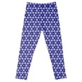 thumbnail image 3 of Wxirdiow Girl Uniform Pants Girls Running Pants High Waisted Soft Comfy Yoga Leggings for Toddler Kids Teens Dance Workout Purple Size,6-7 Years, 3 of 6