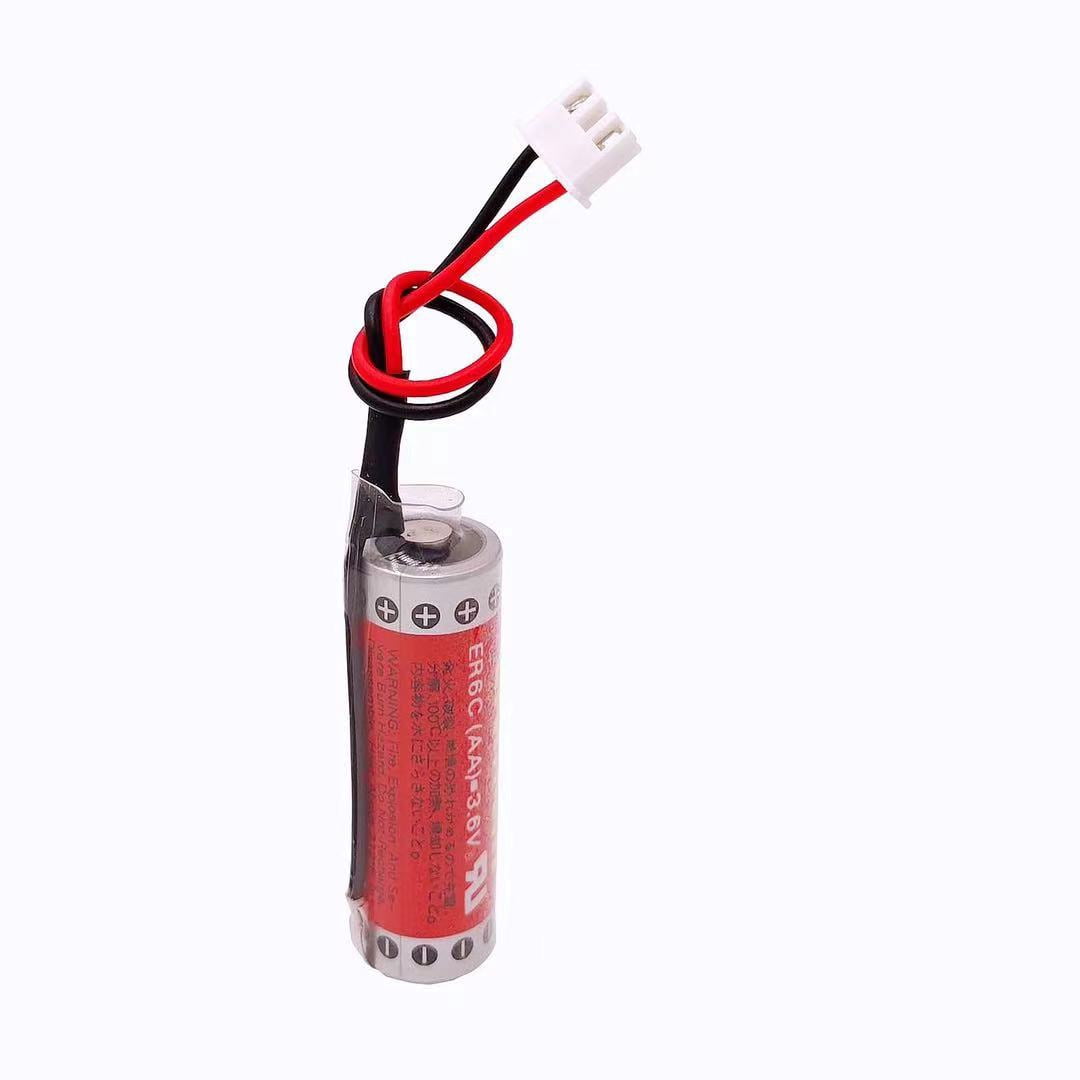 15PCS ER6C battery ER6C/3.6V Battery AA battery with plug for Mitsubishi FX F2-40BL