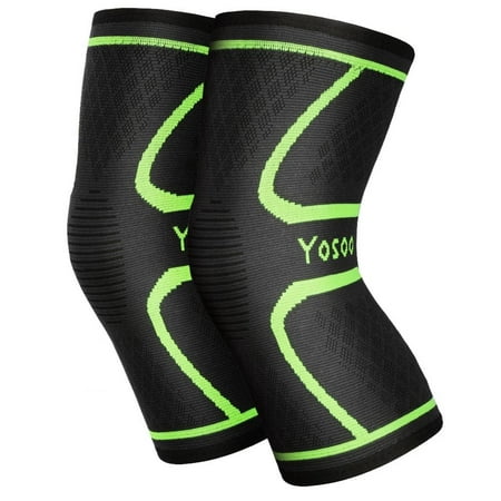 - TOPINCN Green 3D Weaving Sport Pressurization Knee Pad Support Brace Injury Pressure Protect,3D Weaving Sport Pressurization Knee Pad Support Brace Injury Pressure Protect