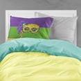thumbnail image 2 of Carolines Treasures 8384PILLOWCASE Mardi Gras Fabric Standard Pillowcase Standard multicolor, 2 of 2