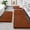 Brown, variant on Tyidzon Bathroom Rug Set 3 Piece Soft Absorbent Bath Mats and U-Shaped Contour Toilet Rug, Gray Non-Slip Bath Mats for Bathroom