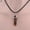 Brown, variant on Faux Gemstone Rock Natural Quartz Healing Point Chakra Reiki Pendant Rope Necklace