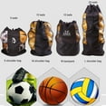 thumbnail image 3 of Large Football Mesh Bag Soccer Ball Backpack with Adjustable Shoulder Strap, 3 of 9