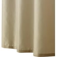thumbnail image 4 of Gold Ombre Bathroom Shower Curtains for Bathroom,Gold and White Fabric Gradient Shower Curtain,Textured Fabric Waterproof Bath Curtain,Decorative Bathroom Accessories,72x84inch,Long Size, 4 of 6