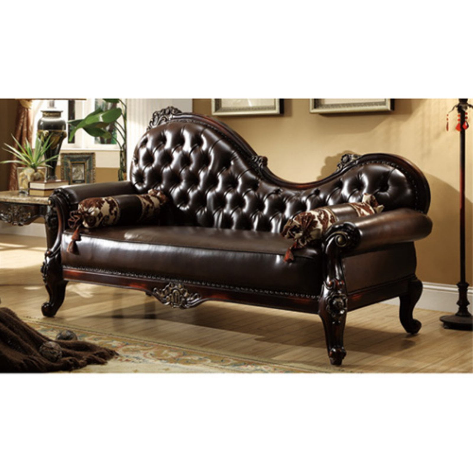 Meridian Furniture Inc Barcelona Indoor Chaise Lounge - Walmart.com