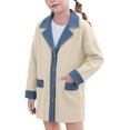 thumbnail image 6 of Zecgelong Stylish Two Tone Denim Outerwear For Girls Casual Warm Jacket With Comfortable Fit, 6 of 6