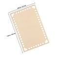 thumbnail image 4 of OFFIGAM 2-Pack Beige Crochet Basket Bottoms with Wood Base for Craft Projects, Tools, and Home Organization, 4 of 8