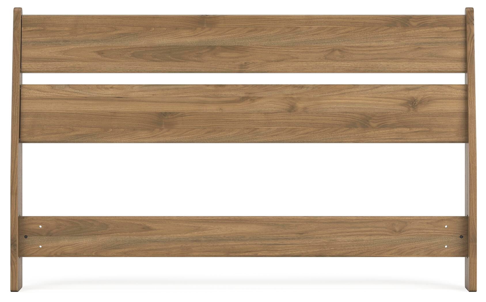 Signature Design by Ashley Deanlow Full Mid-Century Panel Headboard, Honey Brown
