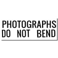 thumbnail image 5 of Large Photographs Do Not Bend Rubber Stamp, Wooden Handle Rubber Stamp, Laser Engraved Dies, Impression Size 7/8" tall x 2-1/4”, Uses a Separate Stamp Pad, 5 of 10