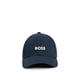 thumbnail image 1 of Gorra de sarga de algodón con logotipo central de Hat BOSS, 1 of 2