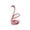 Pink, variant on Dvumao Swan Shaped Toothbrush Holder, Plastic Pen Organizer for Bathroom and Desk