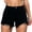 Black, variant on Womens Jean Shorts Mid-High Rise Casual Stretchy Ripped Distressed Cut-Off Summer Denim Shorts Sizes S-2XL,Blue