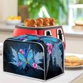 Vodetik Store Flroal Print Toaster Cover for 2 Slice Toaster Machine ...