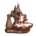 thumbnail image 1 of Dekaim Incense Burner Decor Classical Type Fish Ceramic Incense Holder Backflow Burner Home Office Decoration Gift, 1 of 7