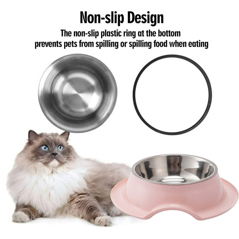 Cat food bowl for fast shop eaters