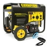 Champion 46539 Portable Wheeled Wireless Start Gas Powered 3500 Watt Generator