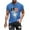 Blue, variant on UVEASISHA Mens Big and Tall T Shirts American Flag Distressed Graphic Tees 4th of July Casual Short Sleeve Patriotic Tshirts Slim Fit Crewneck Workout Shirt Black XL
