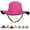 Fuchsia Pink, variant on Unisex UV Protection Hat / Sun Hat for Kids 2-5 Years Old