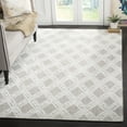 thumbnail image 2 of SAFAVIEH Mirage Bernica Geometric Area Rug, Silver/Ivory, 6' x 9', 2 of 8