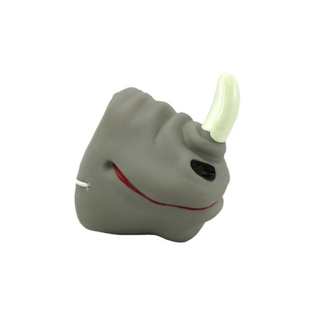 Gray Rhino Grey Animal Nose Mini Mask Costume Child Adult Halloween Accessory
