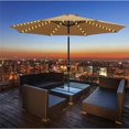 thumbnail image 1 of Lámpara LED Holiday Bright Lights con forma de paraguas, 208 bombillas, color blanco, 1 of 1