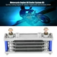 thumbnail image 3 of Motorcycle 65ml Oil Cooler Engine Oil Cooling Radiator System Kit for GY6 Engine, 3 of 7