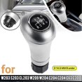 thumbnail image 2 of For W203 S203 CL203 W209 W204 C300 C250 W207 A207 6 Speed Manual 14.5mm Car Gear Shift Knob Shifter, 2 of 5