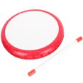 thumbnail image 1 of Shisuyan Durable Plastic Hand Drum Set with Drumstick for Performance Use Red 1 Set, 1 of 9