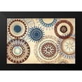 thumbnail image 2 of Marcon, Michael 18x13 Black Modern Framed Museum Art Print Titled - Adobe Textile, 2 of 5