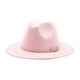 thumbnail image 4 of Sombrero Fedora Zulema de fieltro hebilla de cinturón 59-61cm, 4 of 8