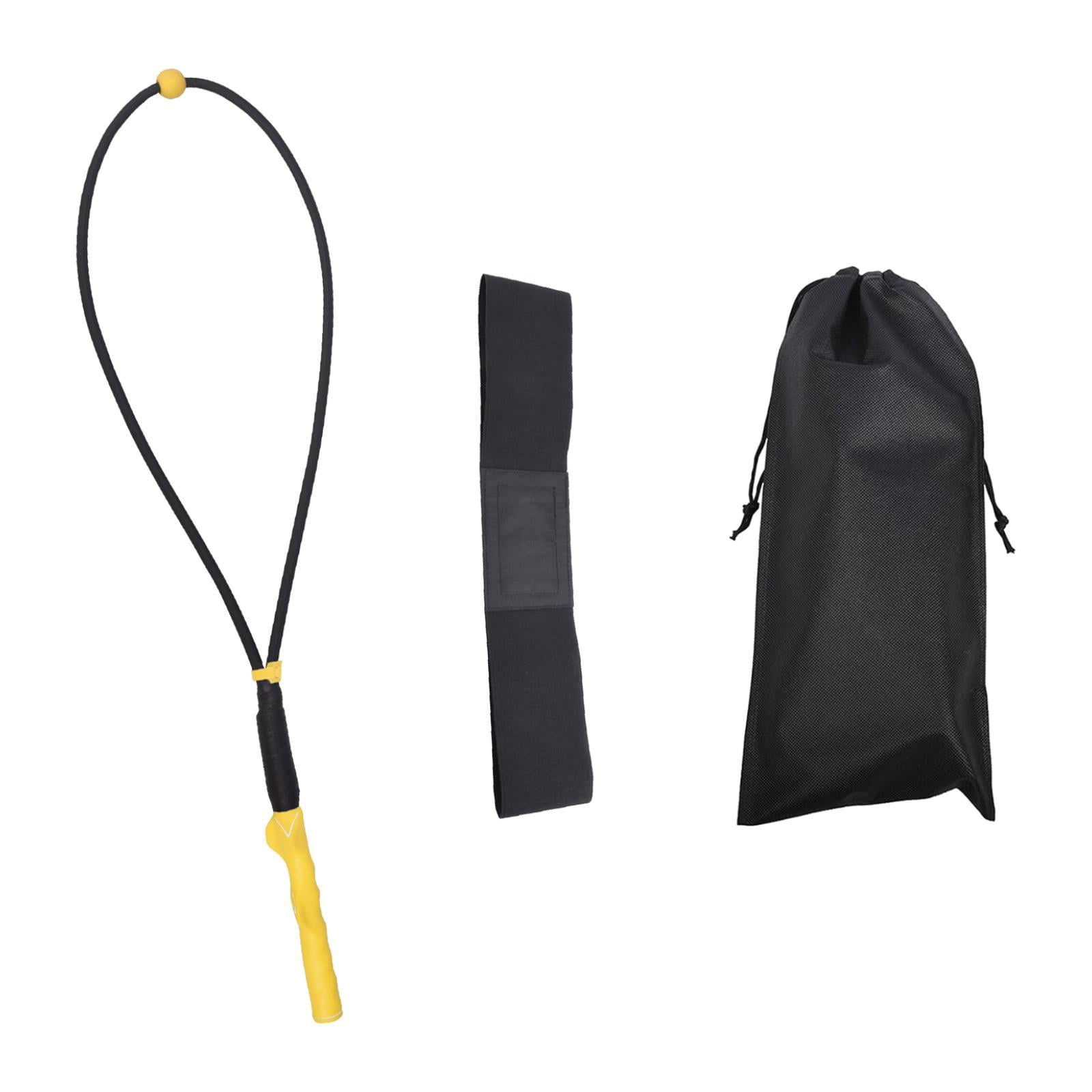 GARENDE Golf Swing Training Rope Comfortable Grip for Beginner Indoor Outdoor Adults yellow